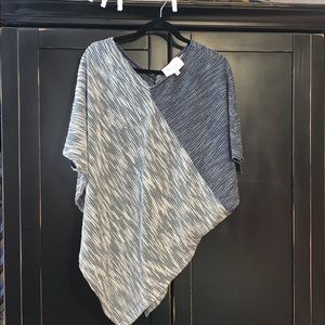 Vince Camuto Asymmetrical Poncho